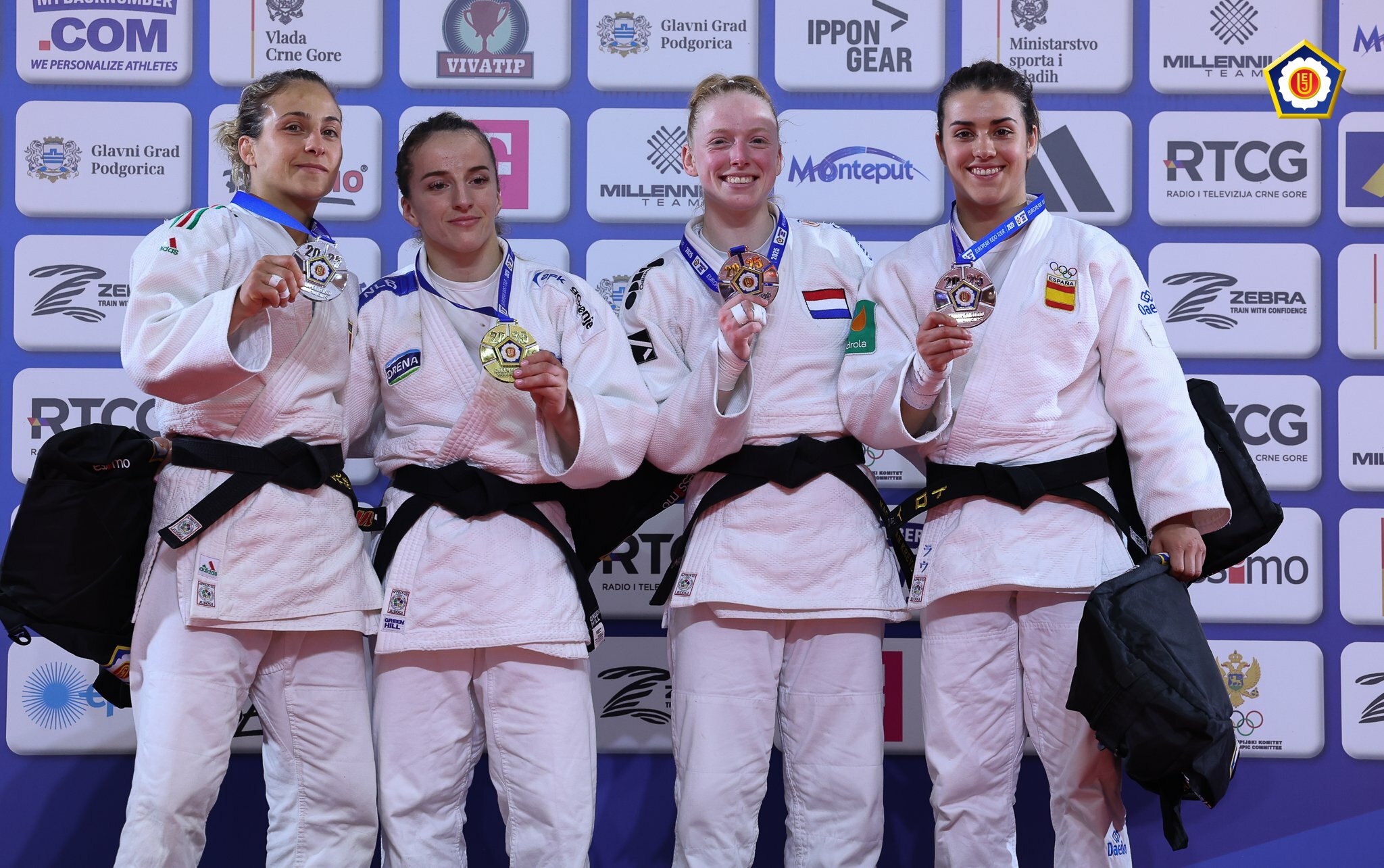 BRONCE para Ariane Toro en el Campeonato de Europa de Judo Absoluto. Montenegro 23-04-25